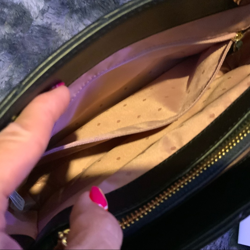 Kate Spade ♠️ *EUC* Reese Park Black Quilted Shoulder Bag-USED ONCE - Picture 8 of 14